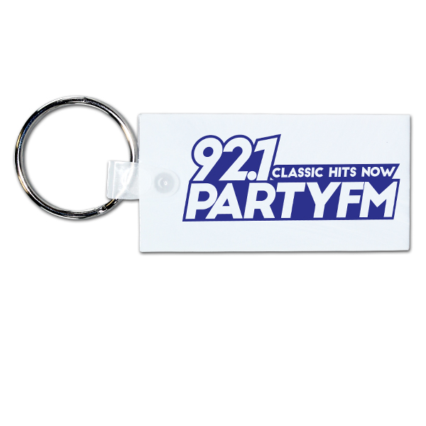 Picture of Rectangle Soft Key Fob (Spot Color)