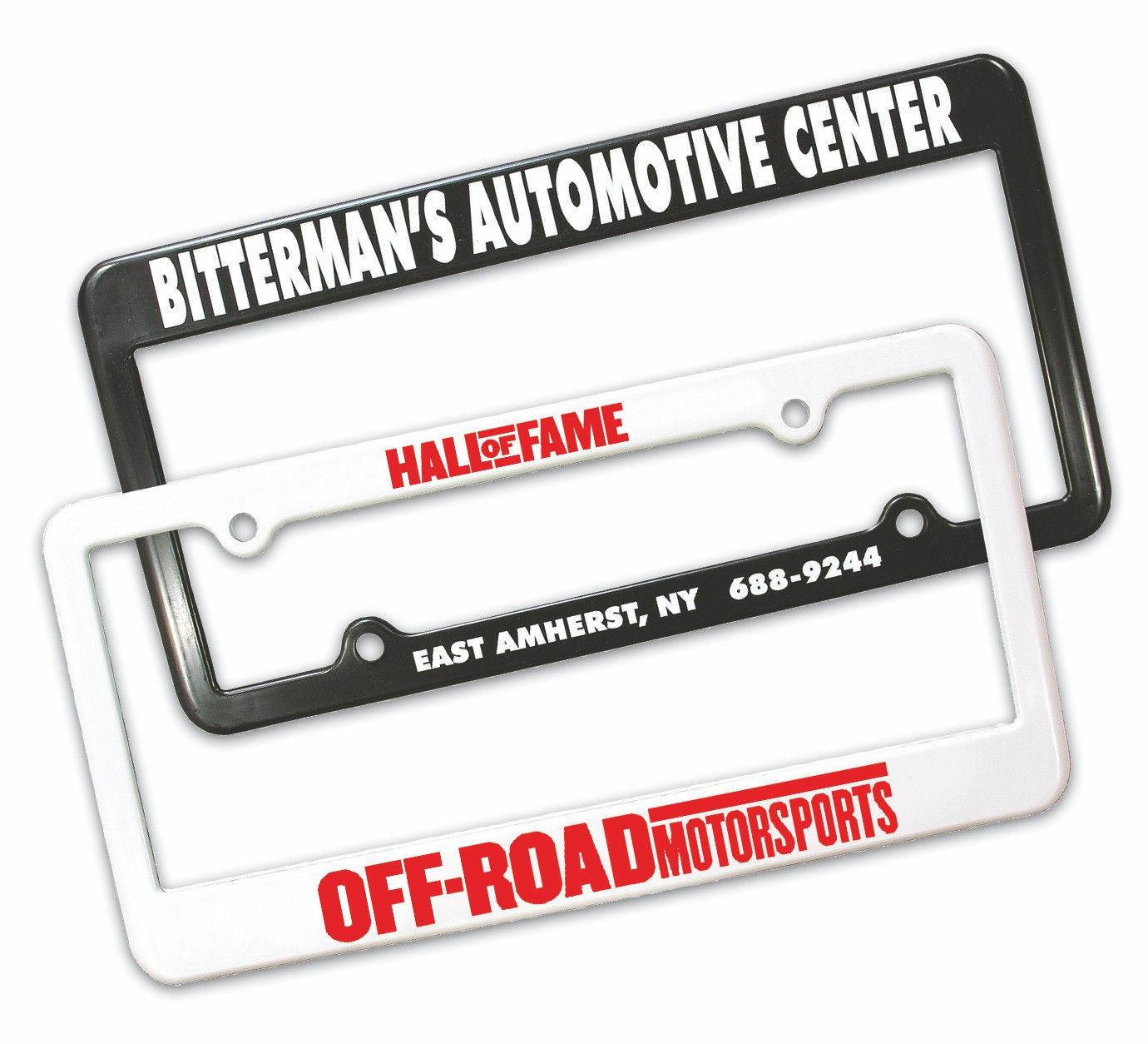 Picture of License Plate Frame w/2 Holes (Spot Color)