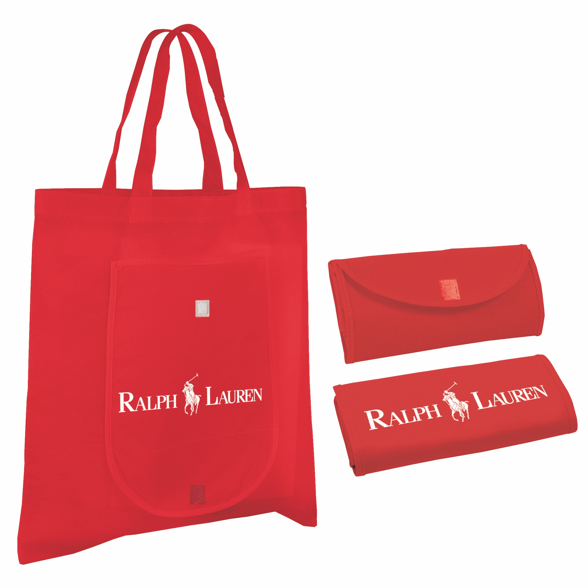Picture of Non Woven Fold 'n Go Tote Bag (Spot Color)