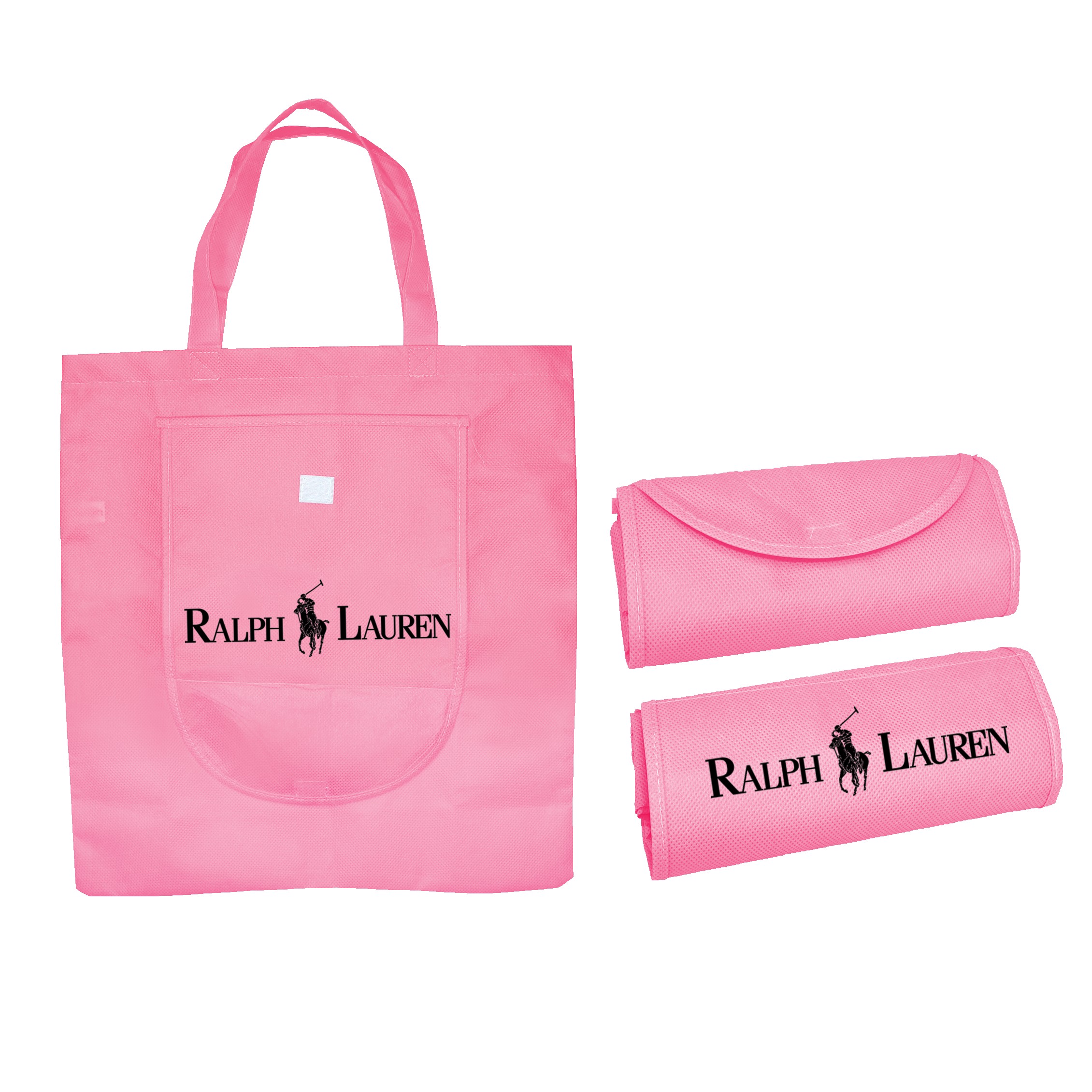 Picture of Non Woven Fold 'n Go Tote Bag (Spot Color)