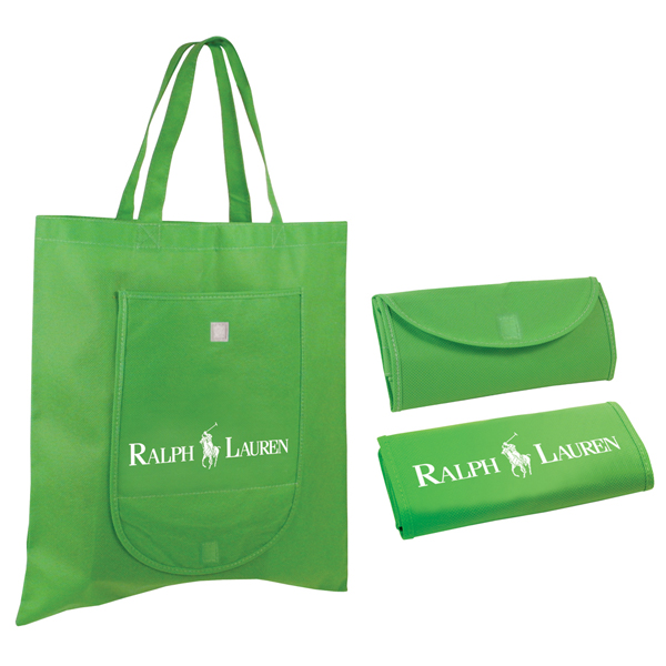Picture of Non Woven Fold 'n Go Tote Bag (Spot Color)