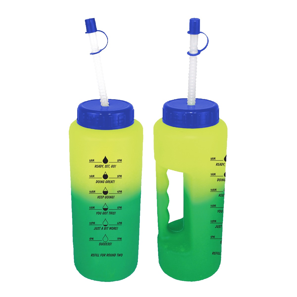 Picture of 32 Oz. Mood Grip Bottle w/Flexible Straw