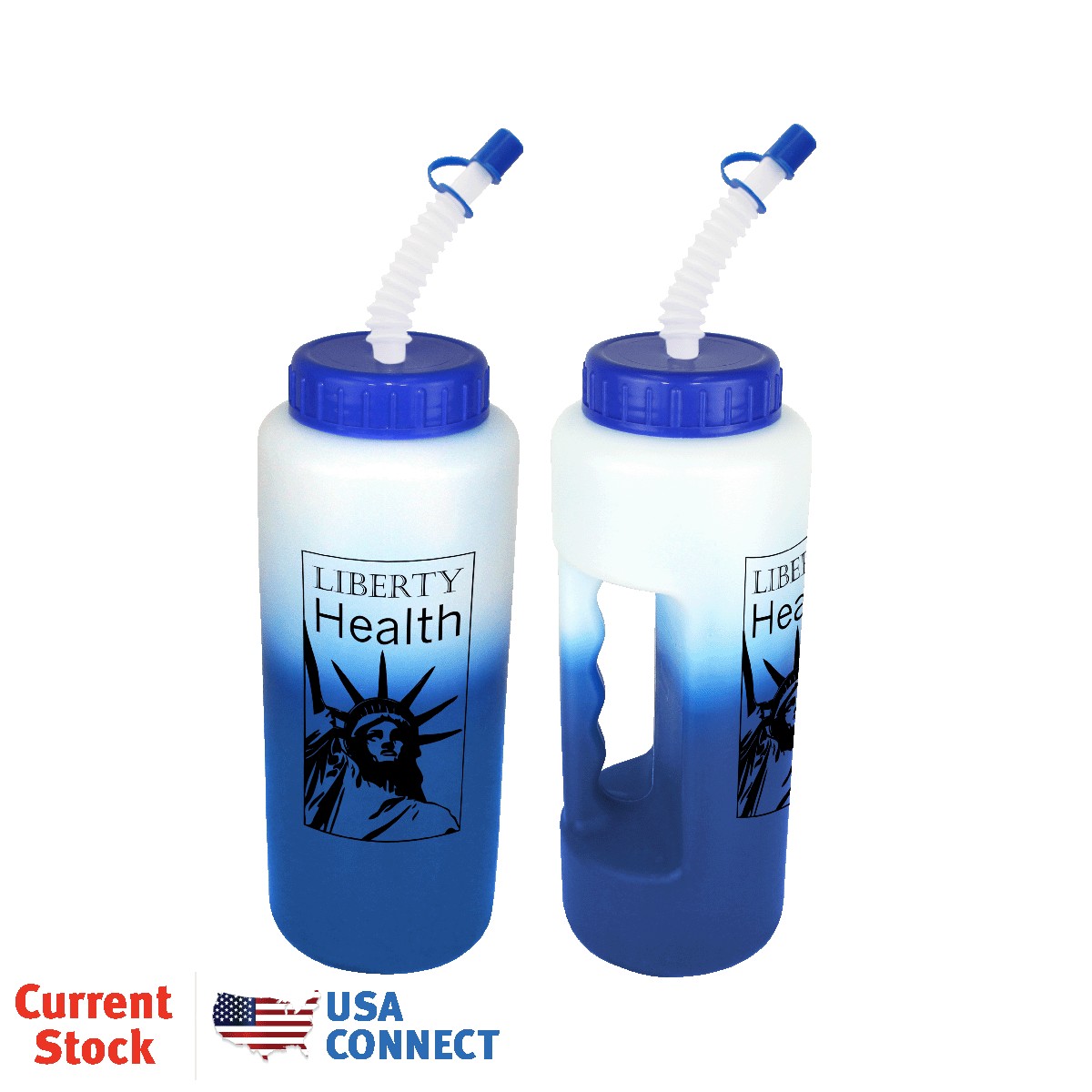 Picture of 32 Oz. Mood Grip Bottle w/Flexible Straw