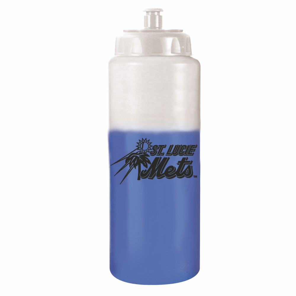 Picture of 32 Oz. Mood Sports Bottle w/Push 'n Pull Cap (Spot Color)