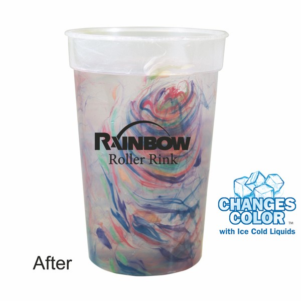 Picture of 17 Oz. Rainbow Confetti Mood Cup