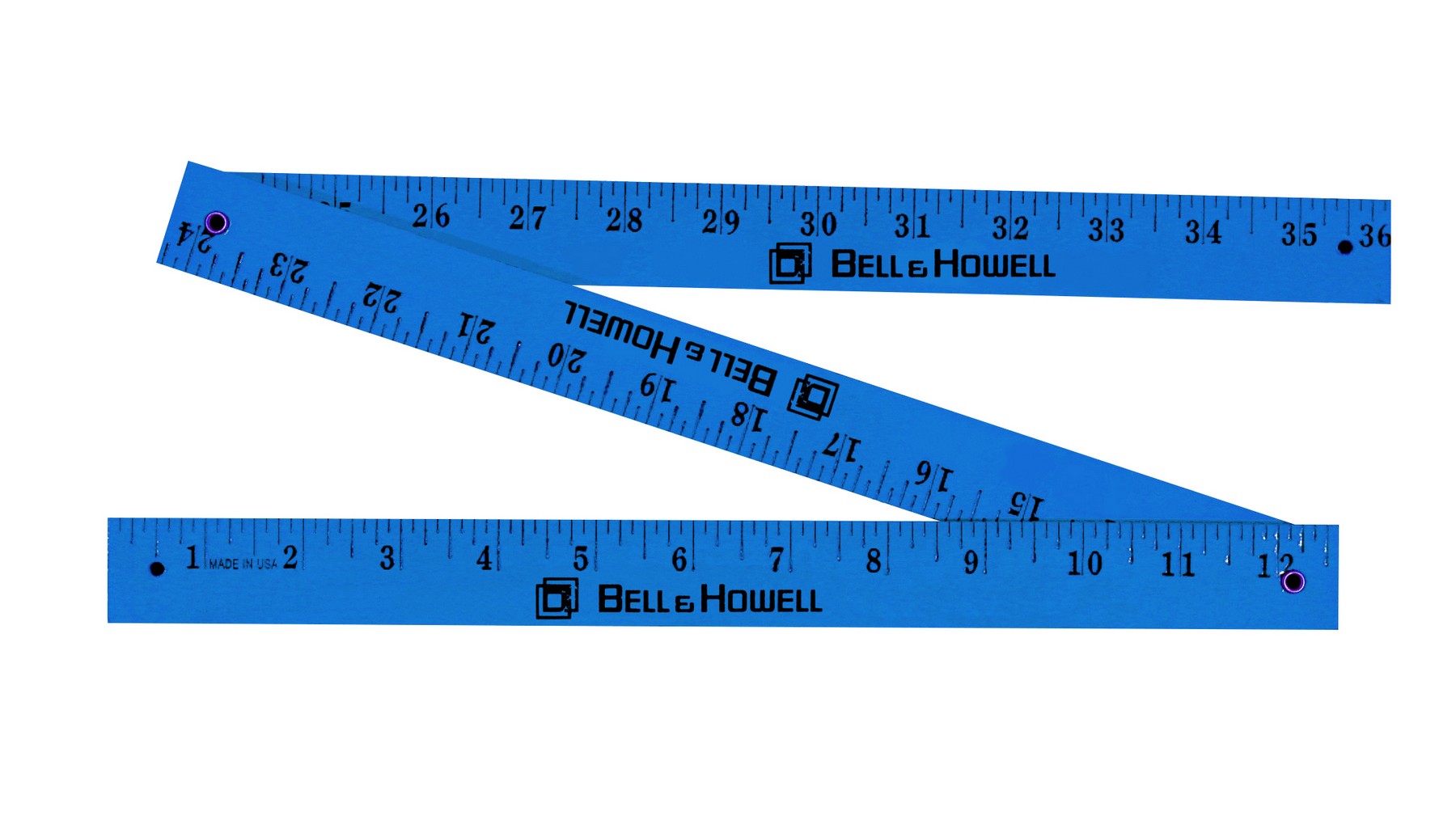 Picture of Enamel Finish Folding Yardstick