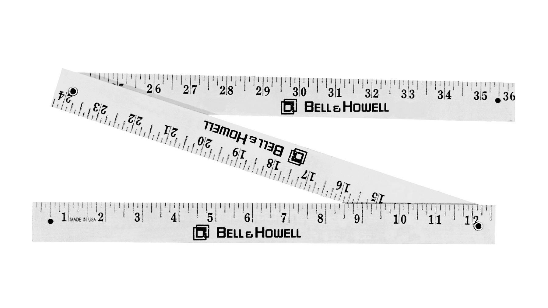 Picture of Enamel Finish Folding Yardstick