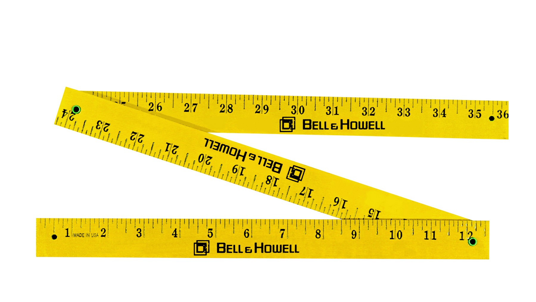 Picture of Enamel Finish Folding Yardstick