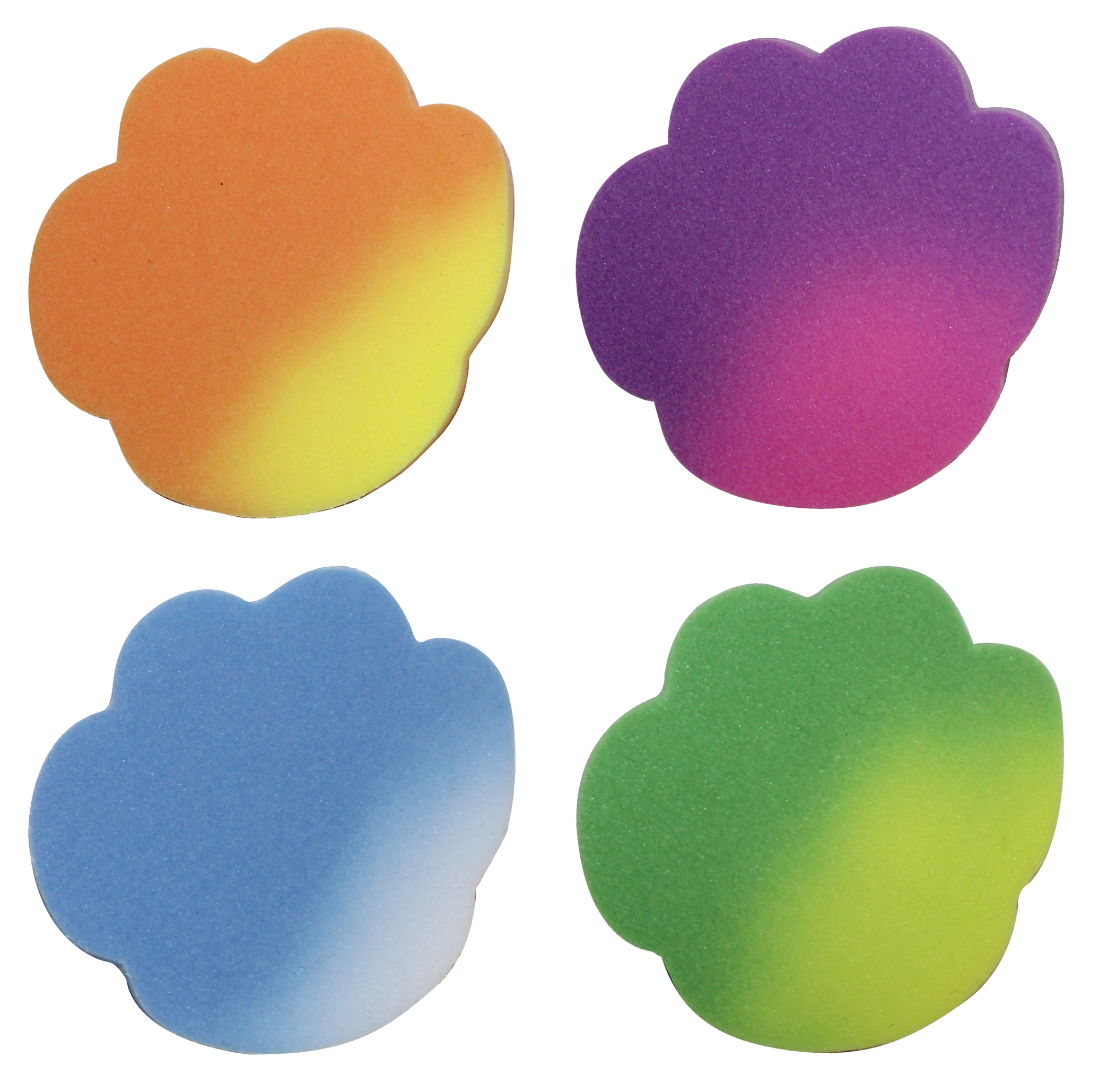 Picture of Mood Paw Die Cut Erasers