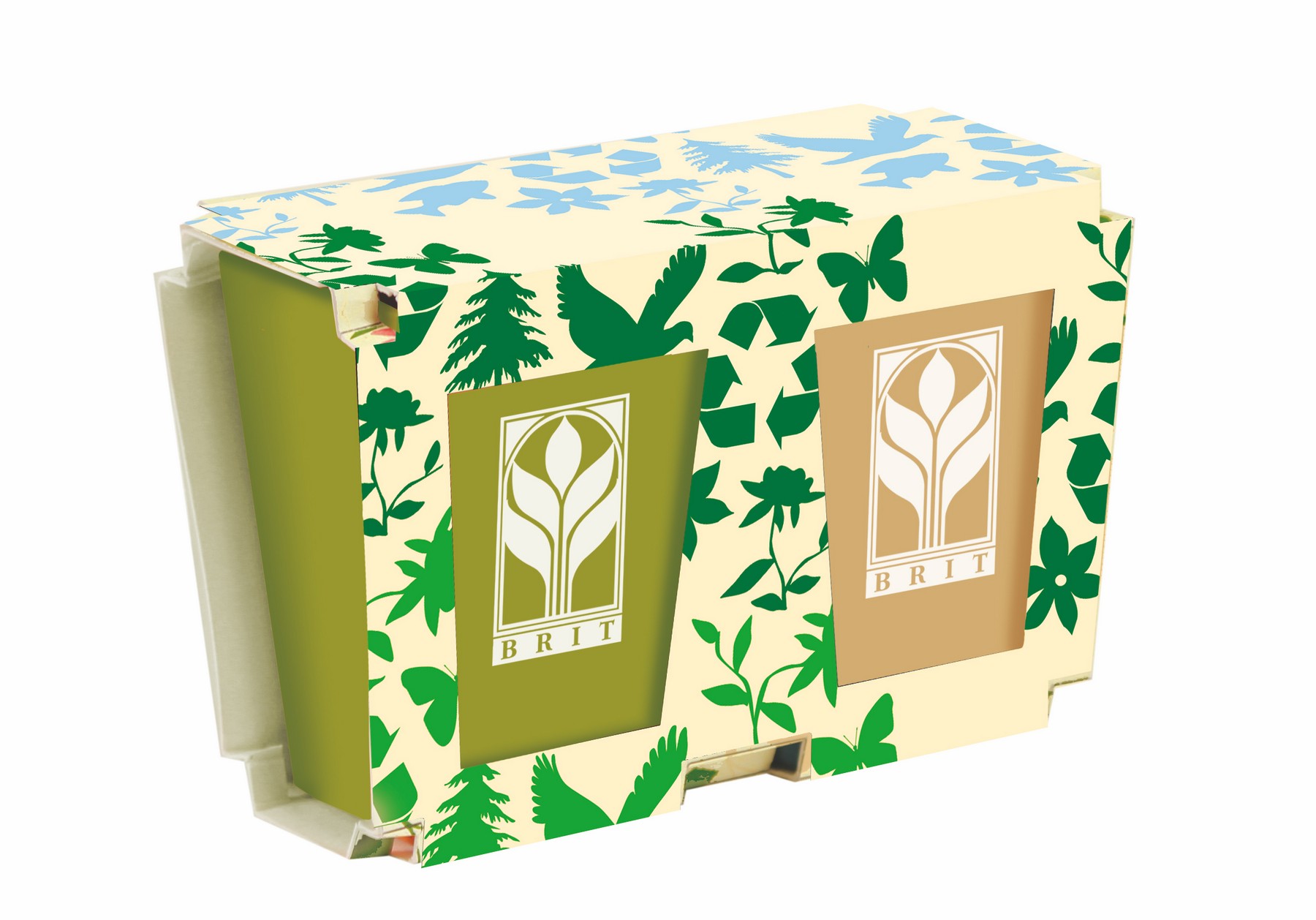 Picture of 2 Pack Promo Planter w/Seeds (Spot Color)