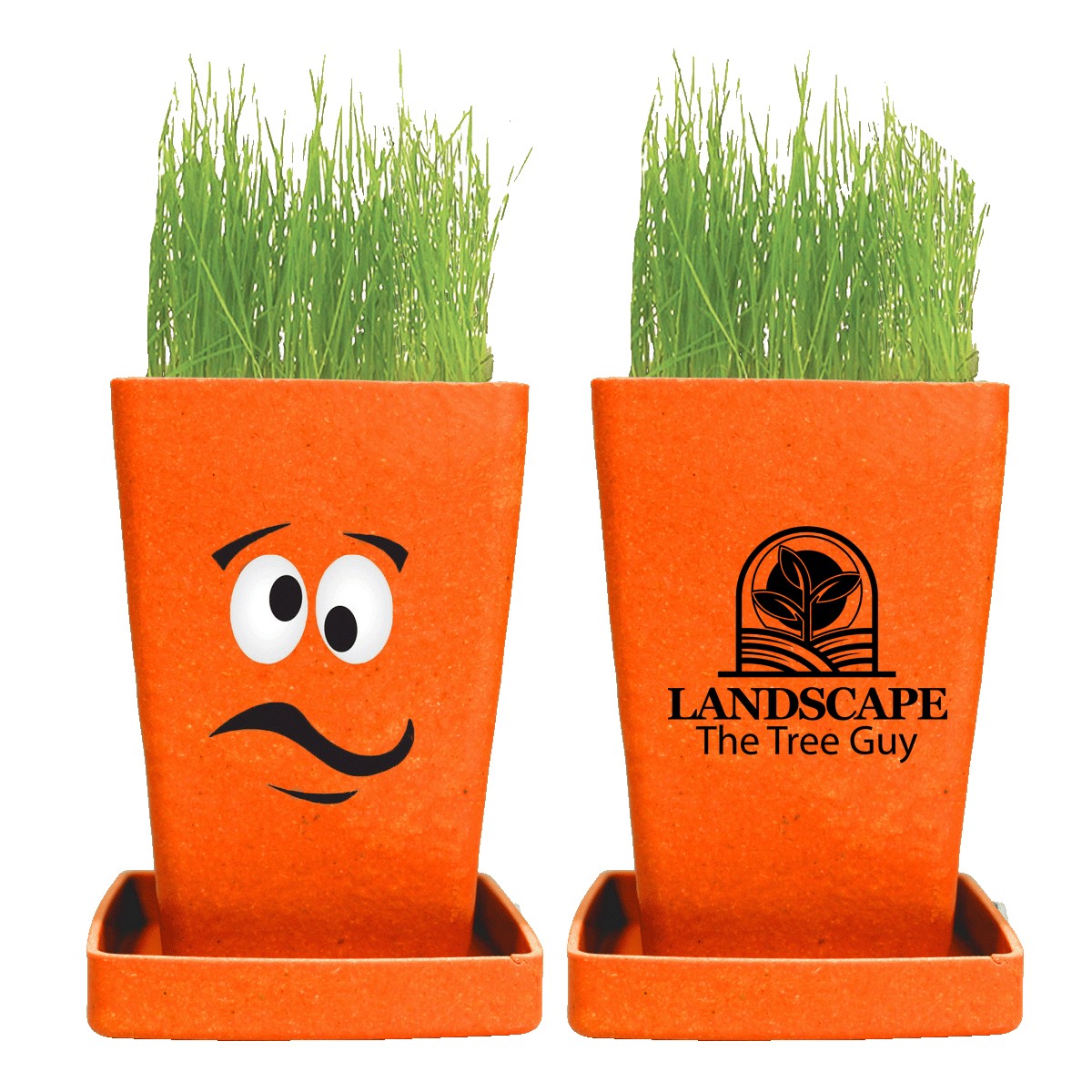 Picture of 1 Pack Expression Planter w/Seeds (Spot Color)