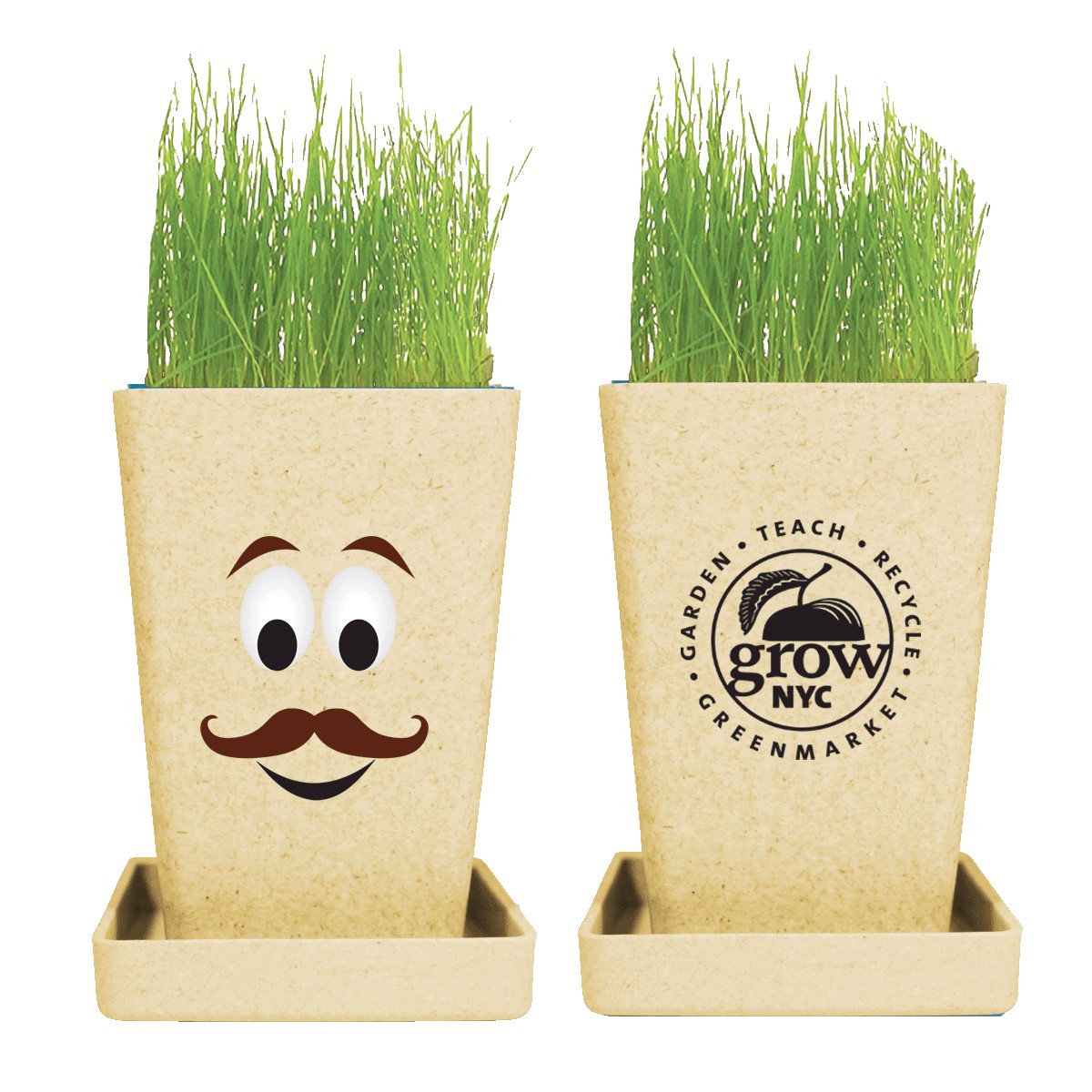 Picture of 1 Pack Expression Planter w/Seeds (Spot Color)