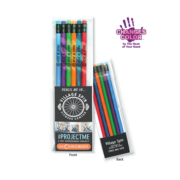 Picture of Create-A-Pack Mood Pencil w/Colored Eraser (Set of 6)