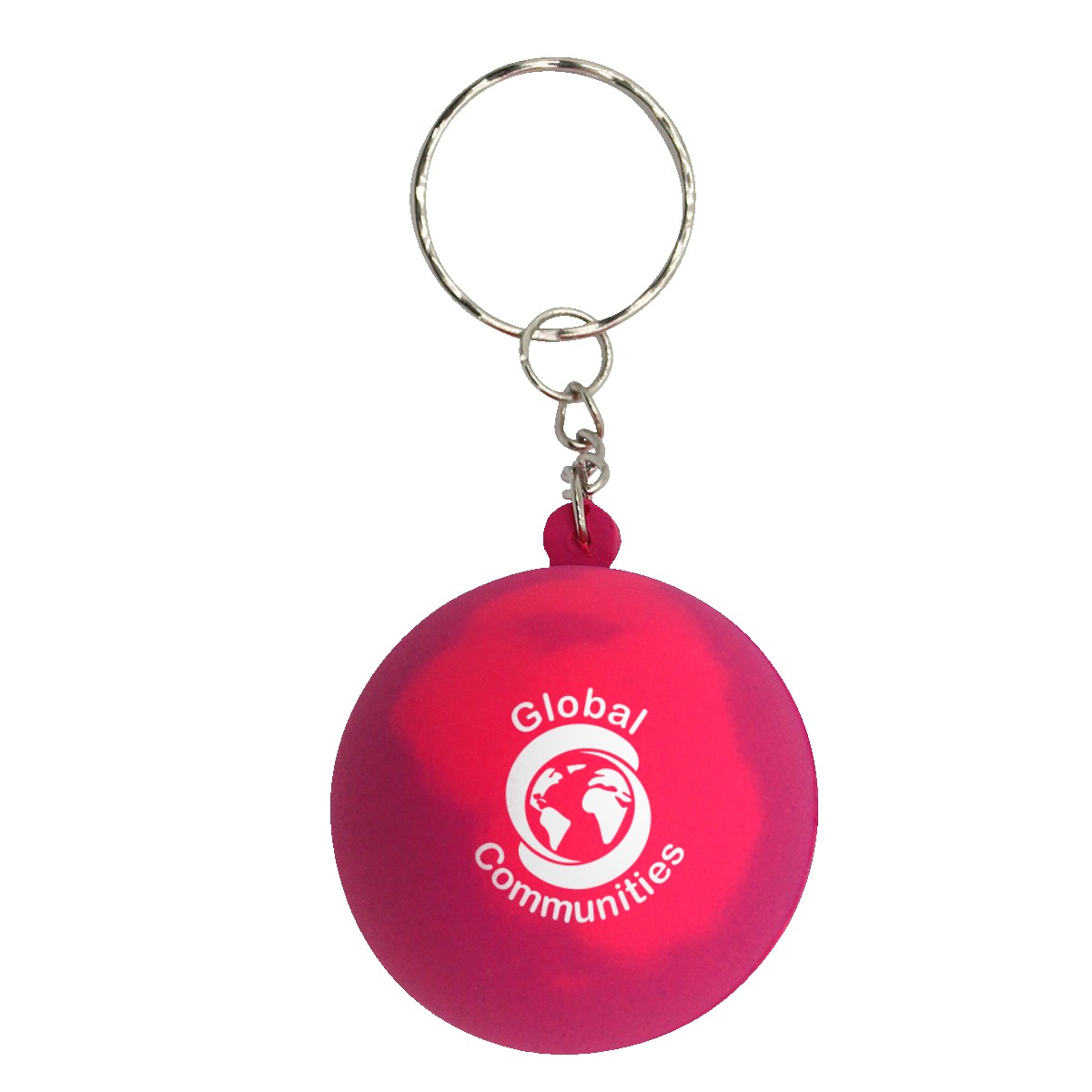 Picture of Mood Smiley Face Stress Keychain (Spot Color)