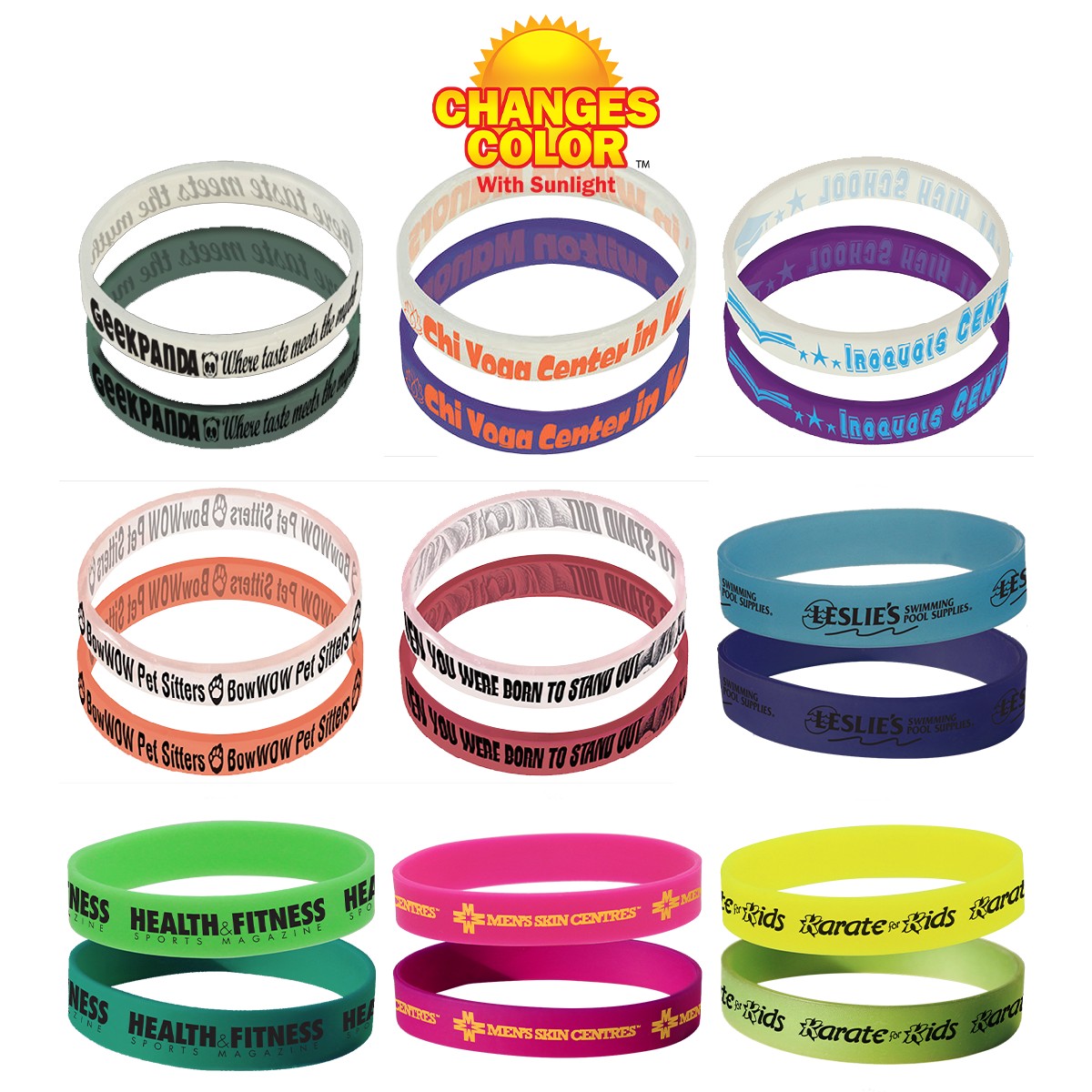 Picture of Sun Fun Bracelet (Spot Color/Wrap)