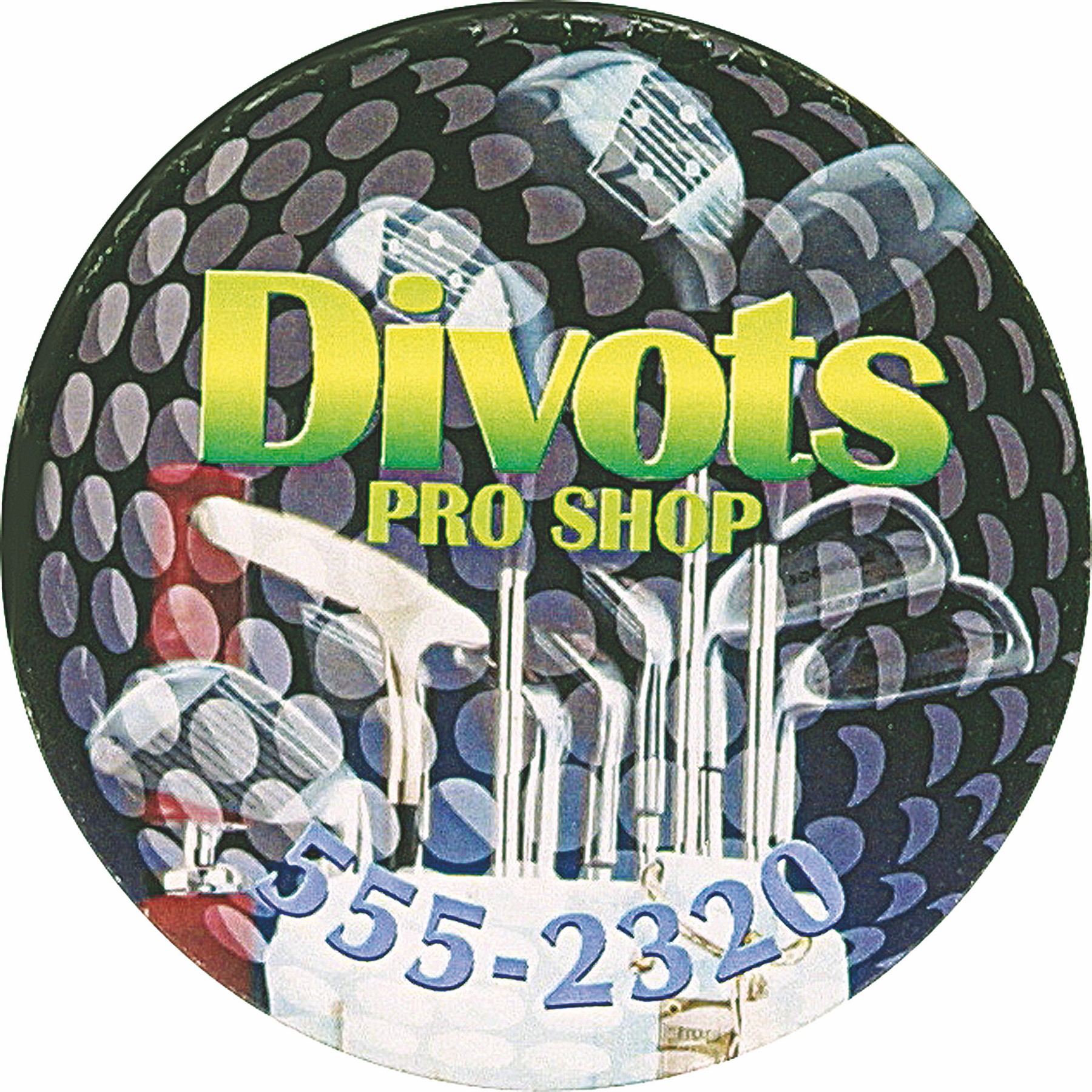 Picture of Circle Stock Shape Magnet (Full Color Digital)
