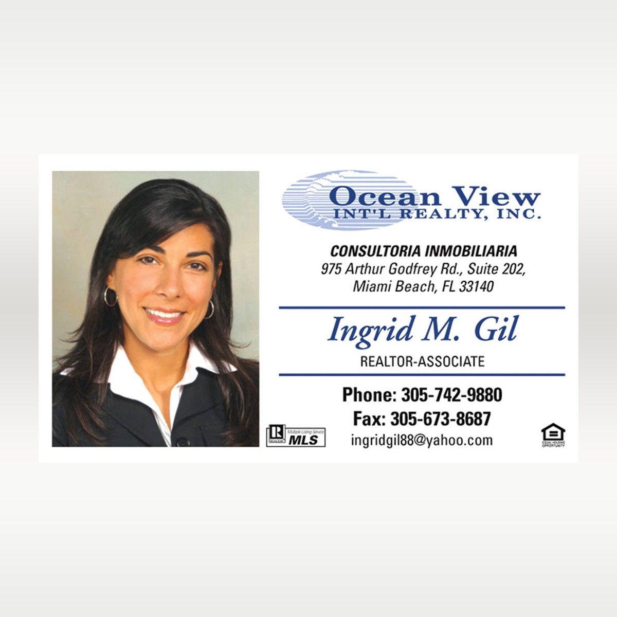 Picture of Standard Business Card Magnet (Full Color Digital)