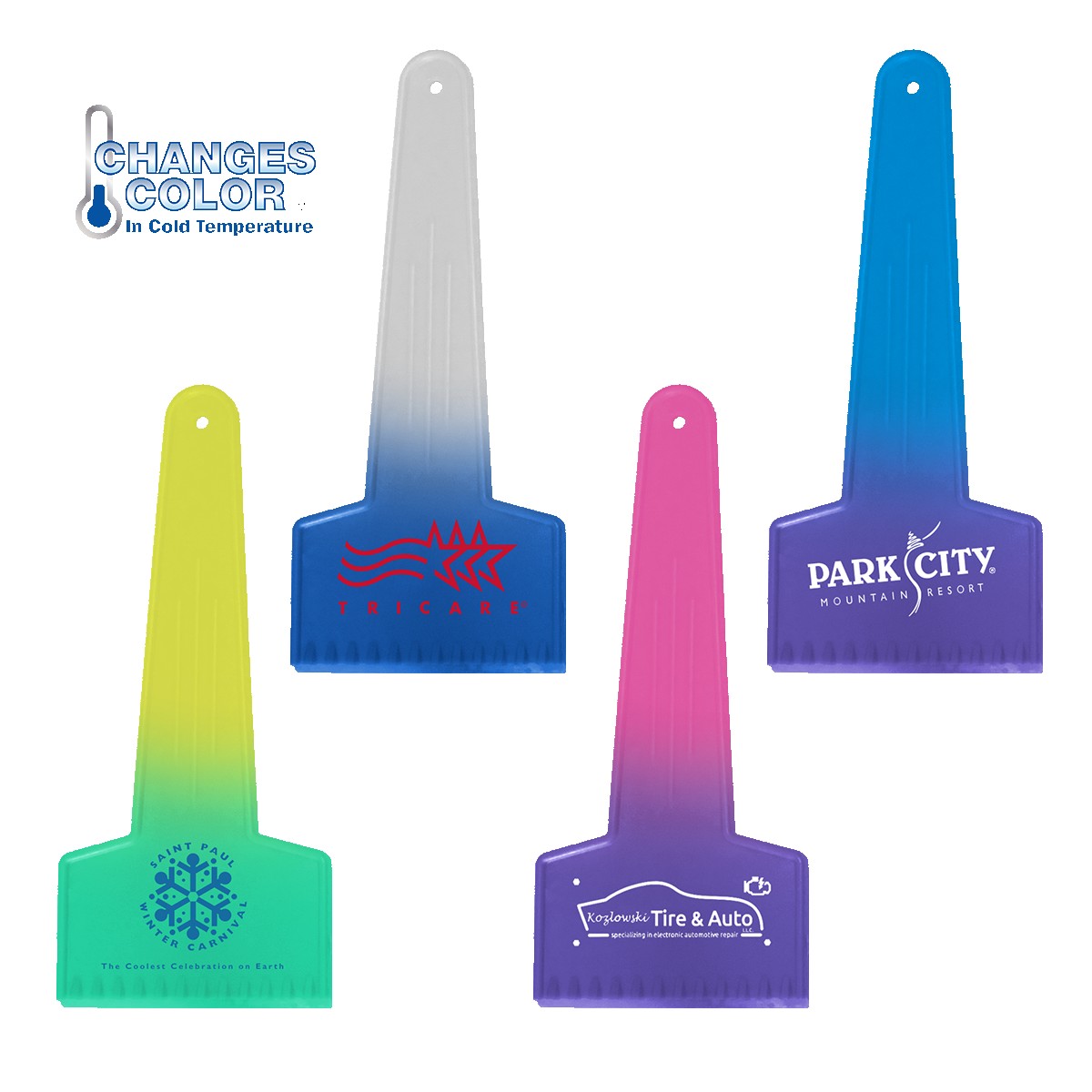 Picture of Large Mood Ice Scraper (Spot Color)