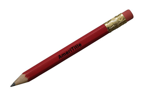 Picture of Hex Golf Pencil w/Eraser
