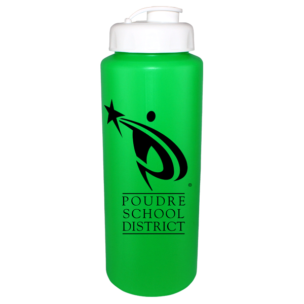 Picture of 32 Oz. Sports Bottle w/Flip Top Lid