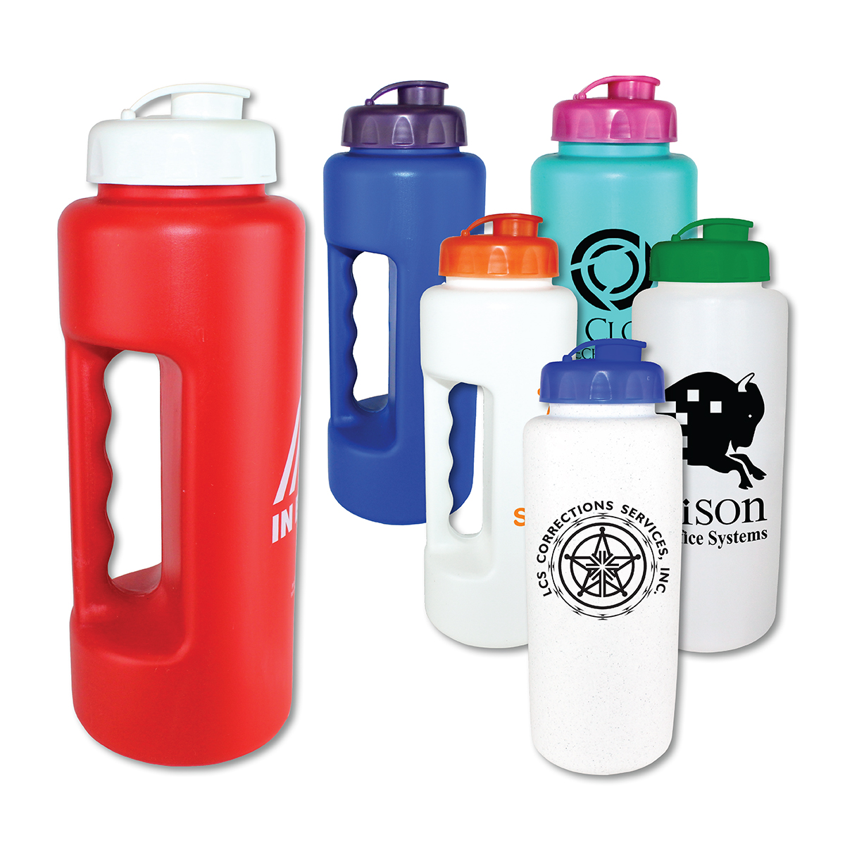 Picture of 32 Oz. Grip Bottle w/Flip Top Cap