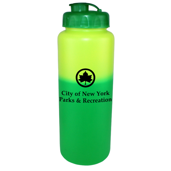 Picture of 32 Oz. Mood Sports Bottle w/Flip Top Cap