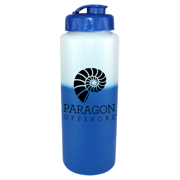 Picture of 32 Oz. Mood Sports Bottle w/Flip Top Cap