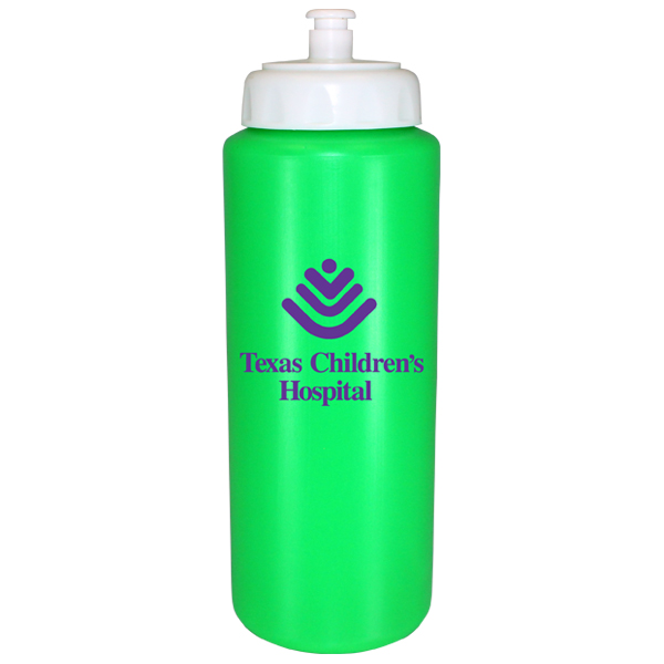 Picture of 32 Oz. Sports Bottle w/Push 'n Pull Cap