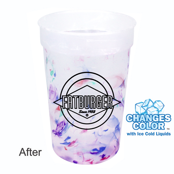 Picture of 22 Oz. Rainbow Confetti Mood Cup