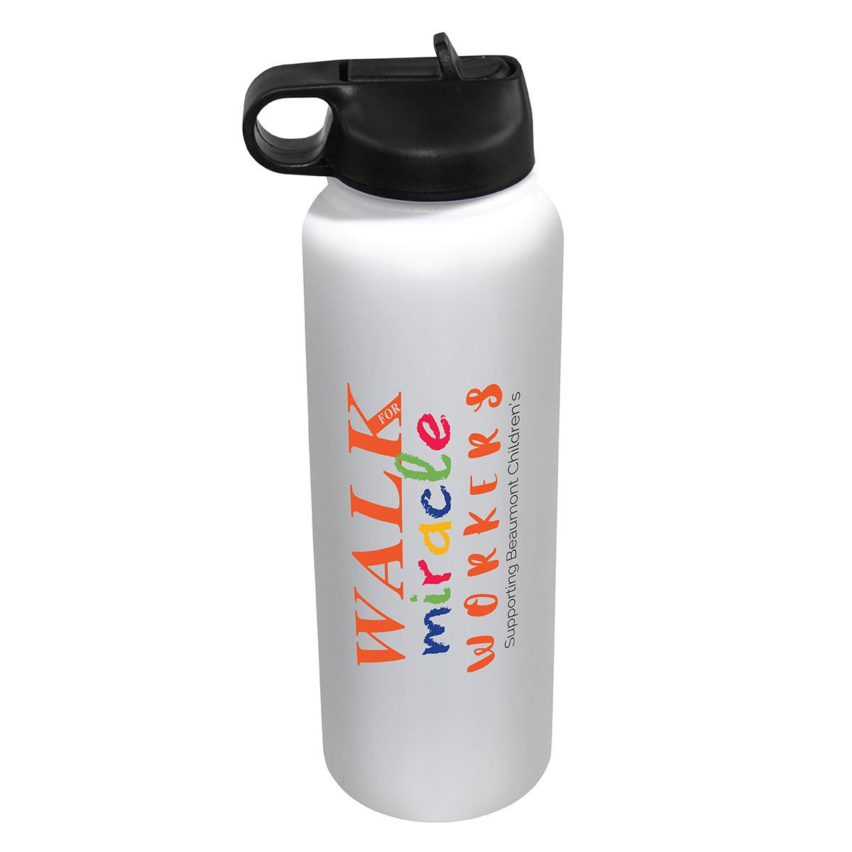Picture of Memphis Sports Bottle w/Straw Lid, Full Color Digital