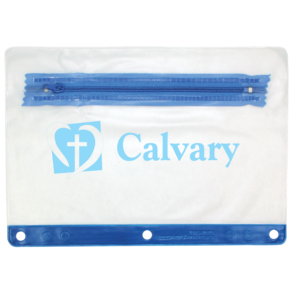 Picture of Translucent Vinyl Zippered Packet
