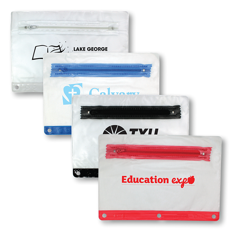 Picture of Translucent Vinyl Zippered Packet
