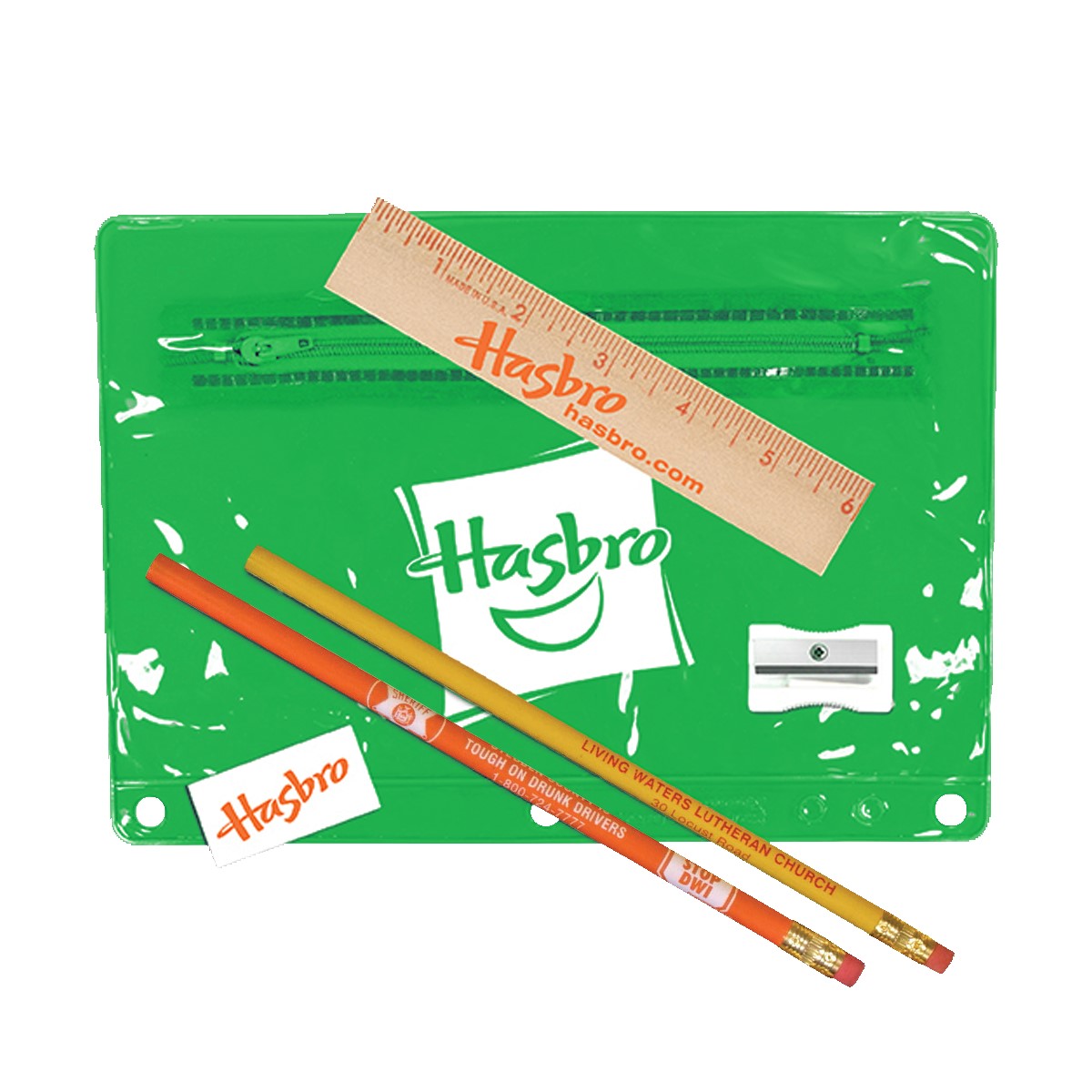 Picture of Premium Transparent School Kit with Eraser