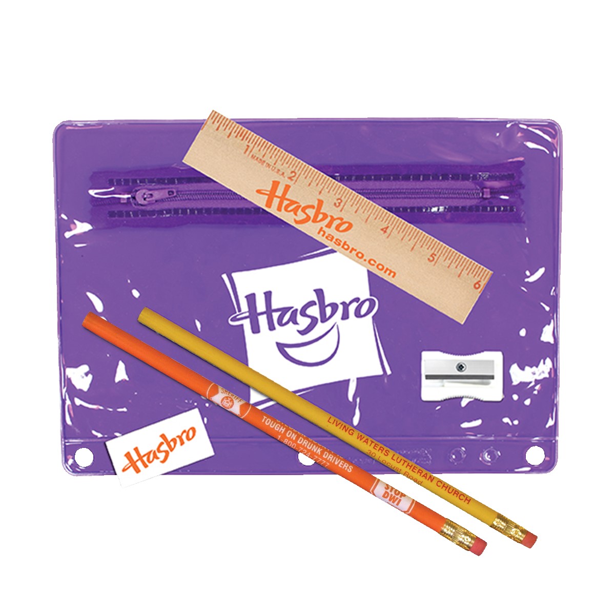 Picture of Premium Transparent School Kit with Eraser