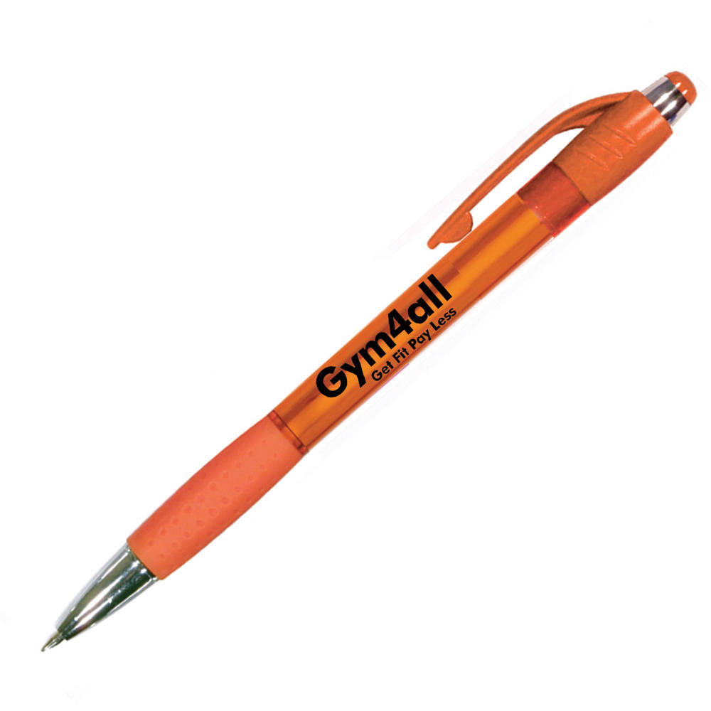 Picture of Mardi Gras Grip Pen w/Blue Ink