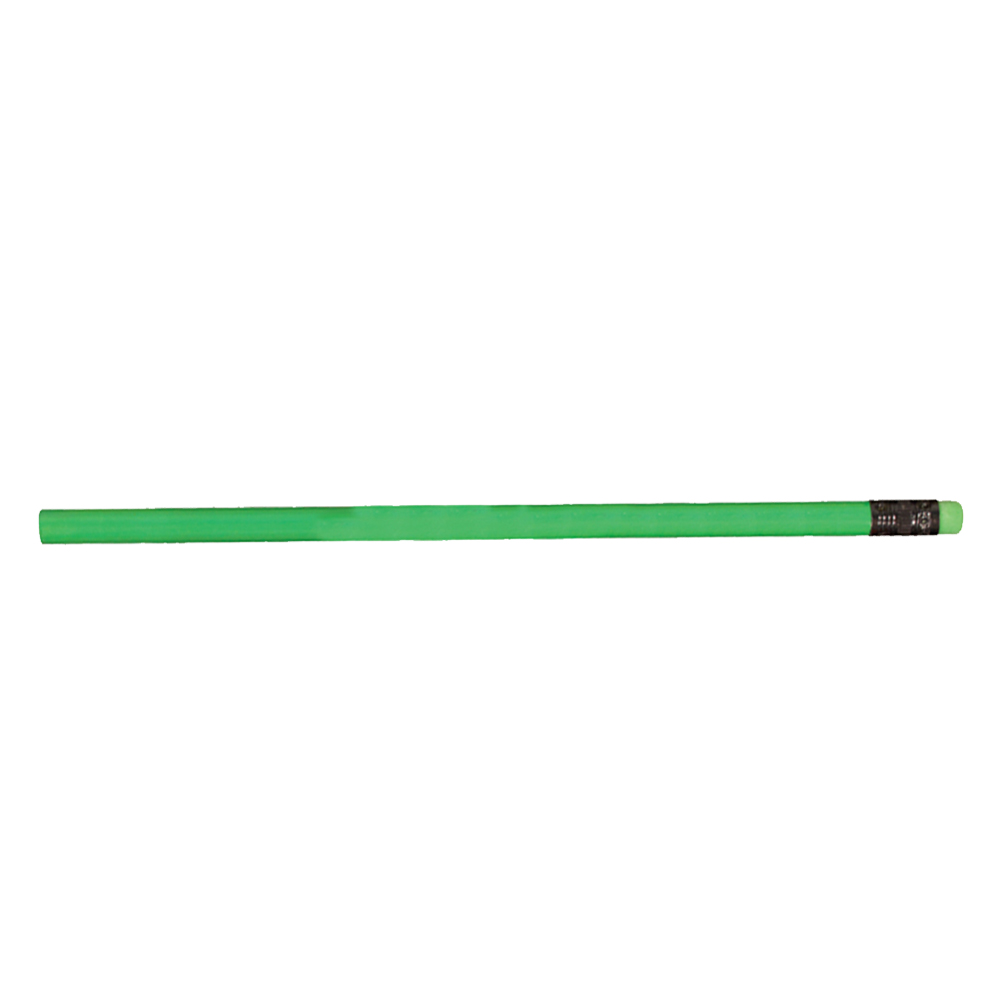 Picture of Fluorescent Pencil w/Matching Neon Eraser (Spot Color)