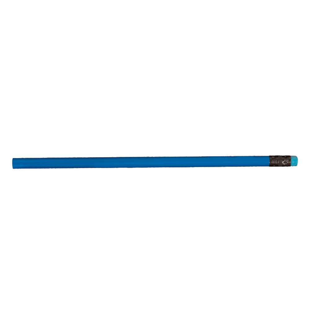 Picture of Fluorescent Pencil w/Matching Neon Eraser (Spot Color)
