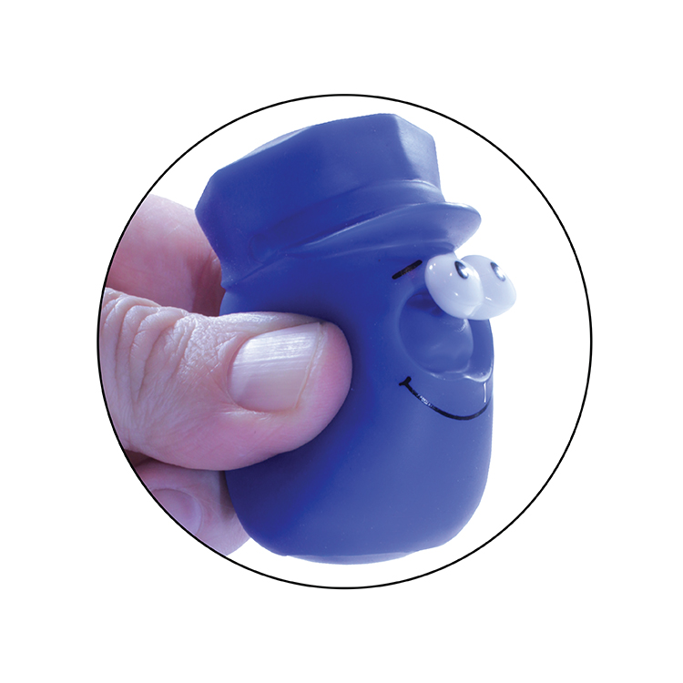 Picture of Officer Eye Poppin' Pal Stress Reliever (Spot Color)