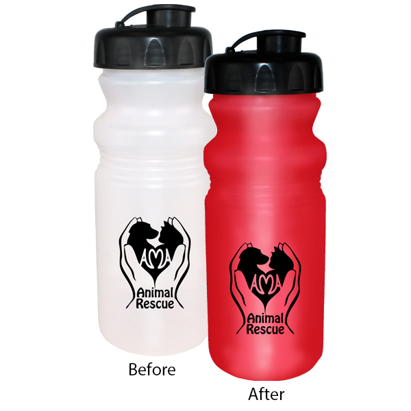 Picture of 20 Oz. Sun Fun Cycle Bottle w/Flip Top Lid