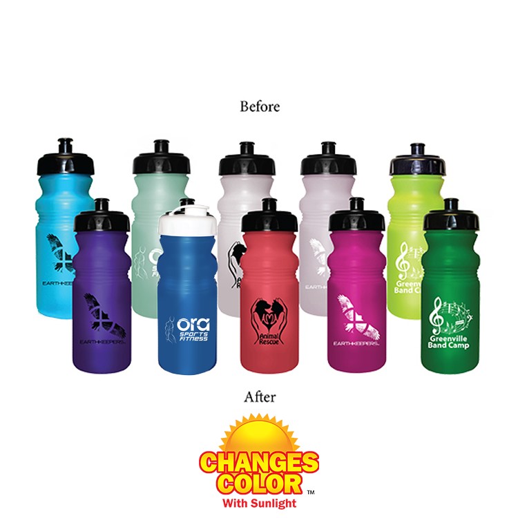 Picture of 20 Oz. Sun Fun Cycle Bottle w/Flip Top Lid