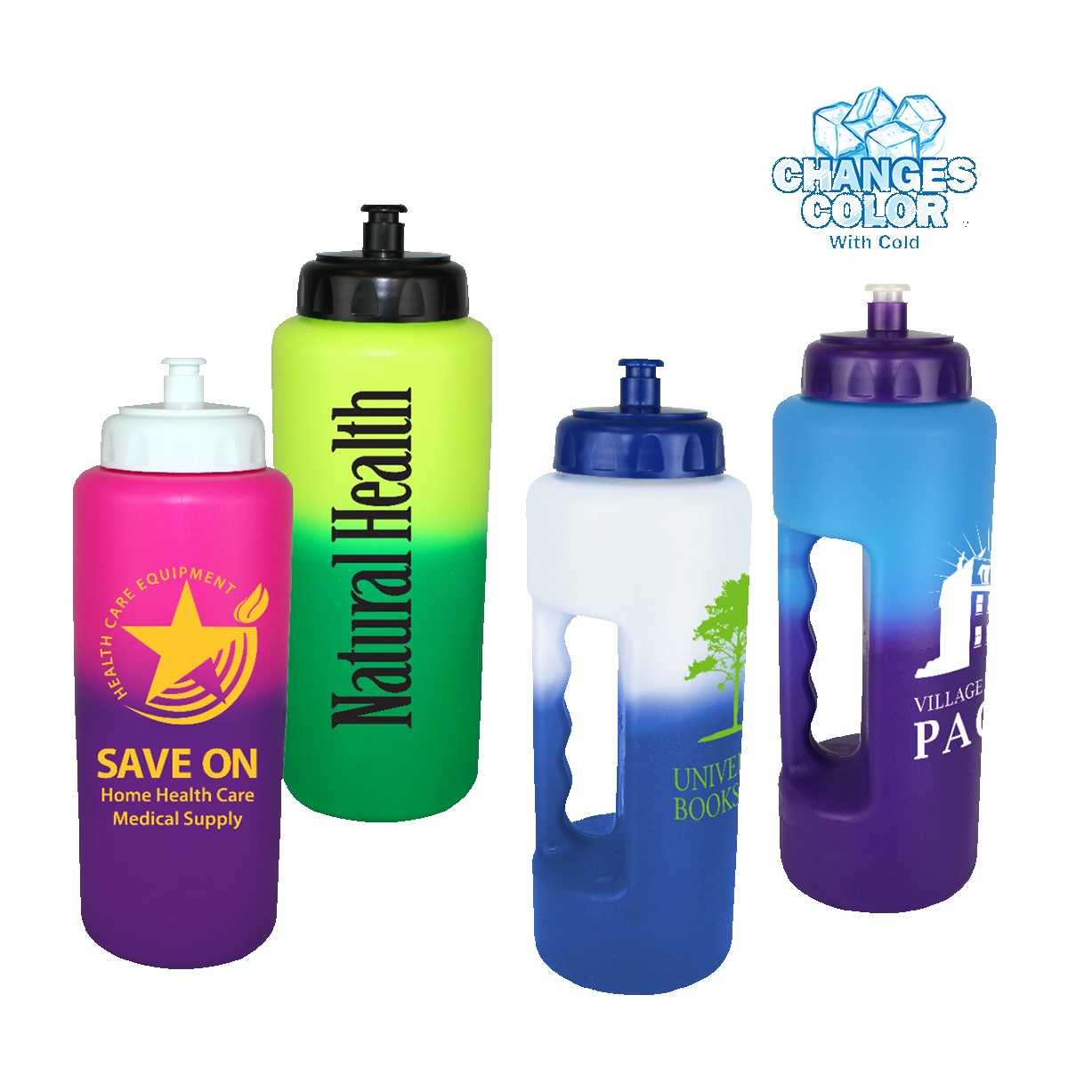 Picture of 32 Oz. Mood Grip Bottle w/Push 'n Pull