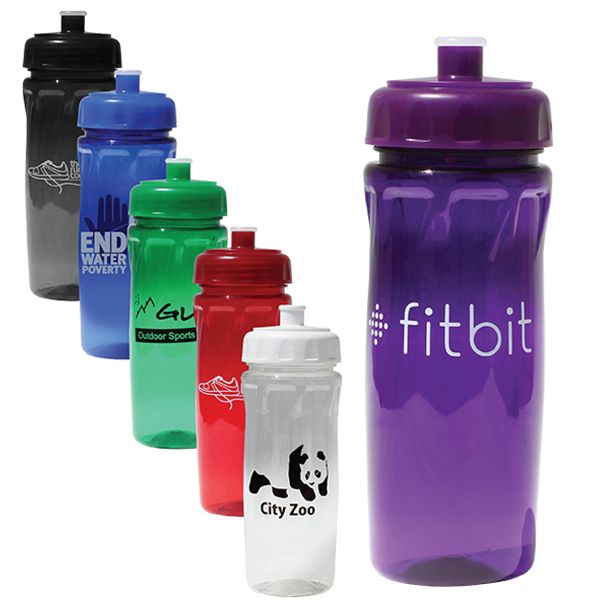Picture of 18 Oz. Poly-Saver PET Bottle (Push n' Pull Cap)