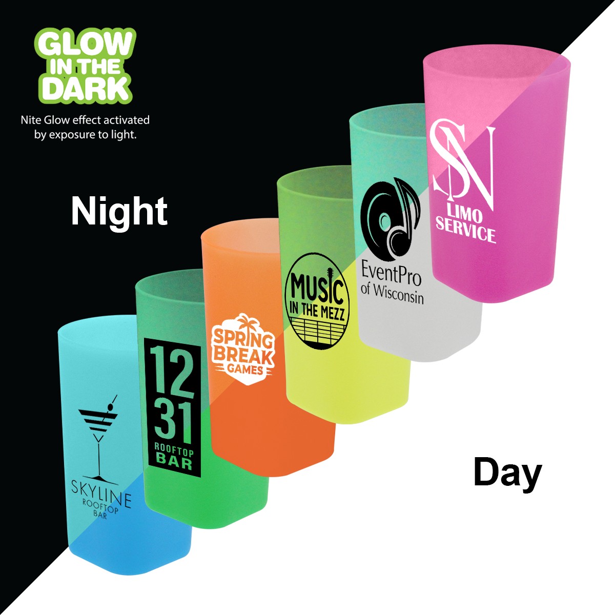 Picture of Nite Glow 2 oz. Shot Glass