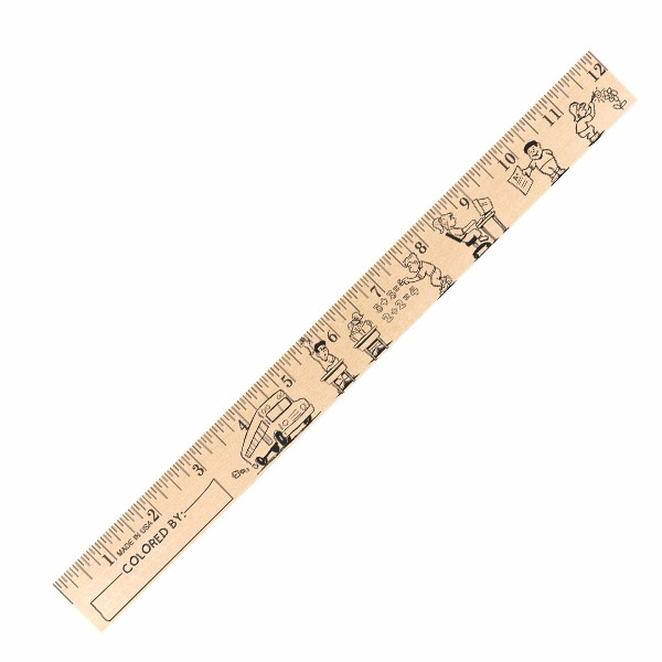 Picture of Kids at School "U" Color Ruler