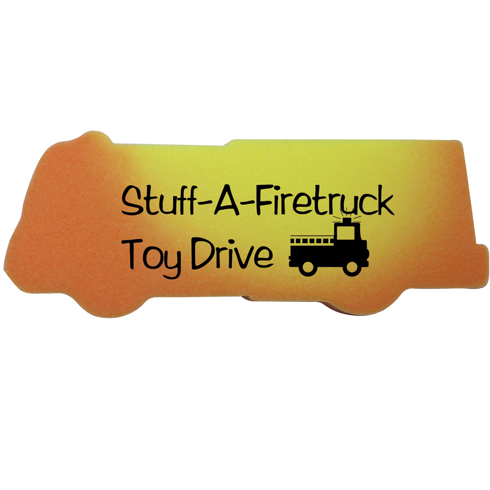 Picture of Mood Fire Truck Die Cut Erasers
