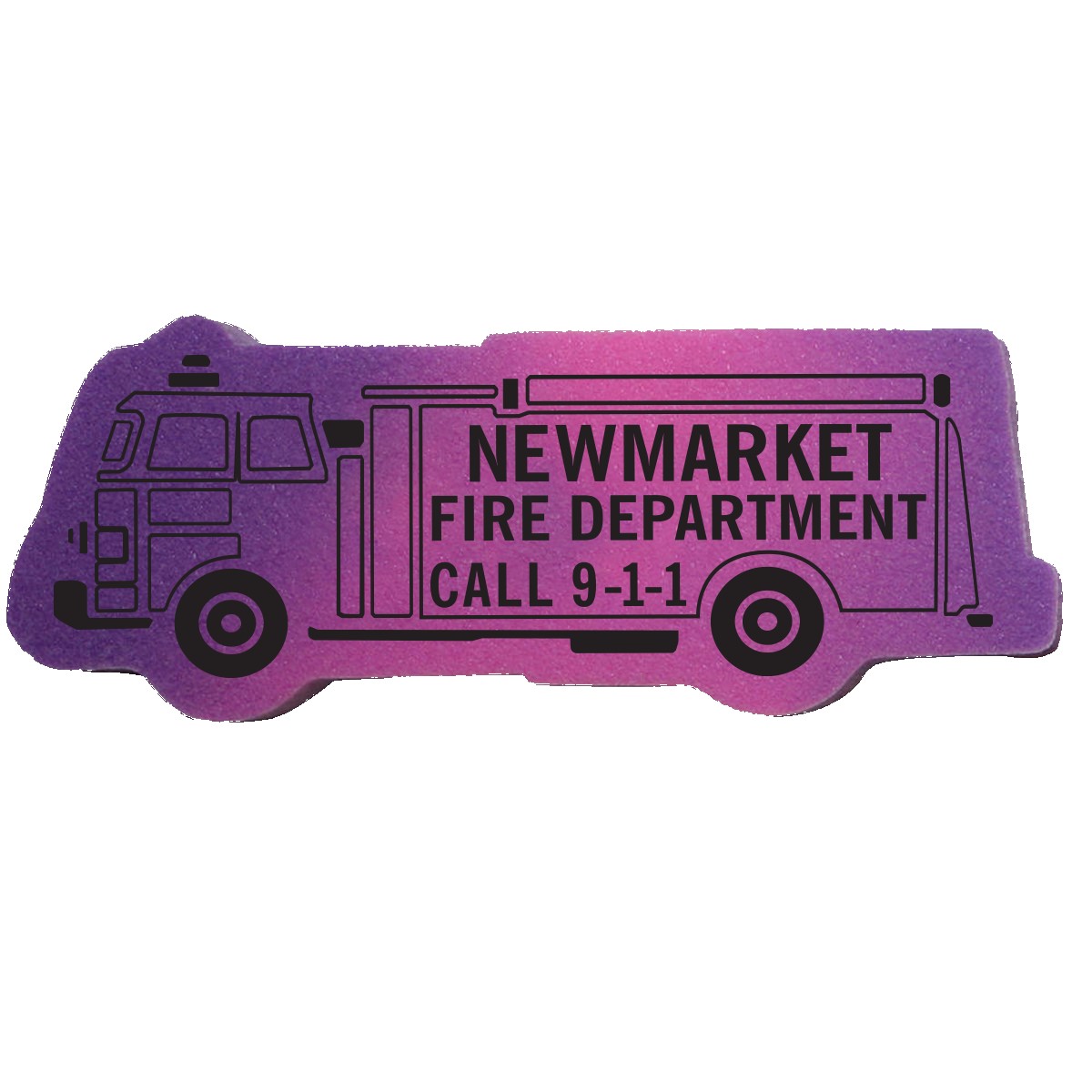 Picture of Mood Fire Truck Die Cut Erasers