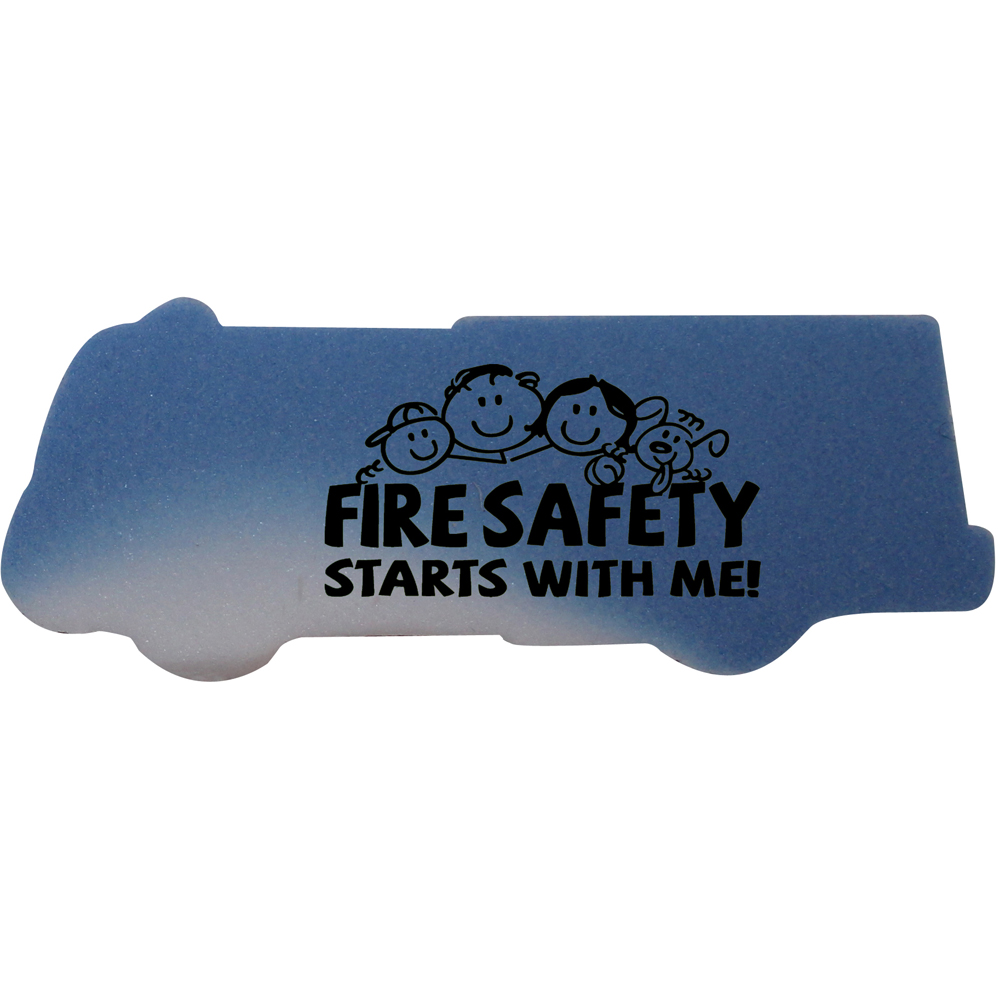 Picture of Mood Fire Truck Die Cut Erasers