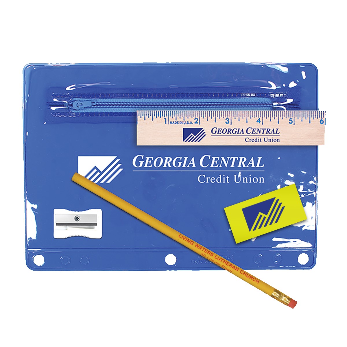 Picture of Premium Transparent School Kit with 1 Pencil