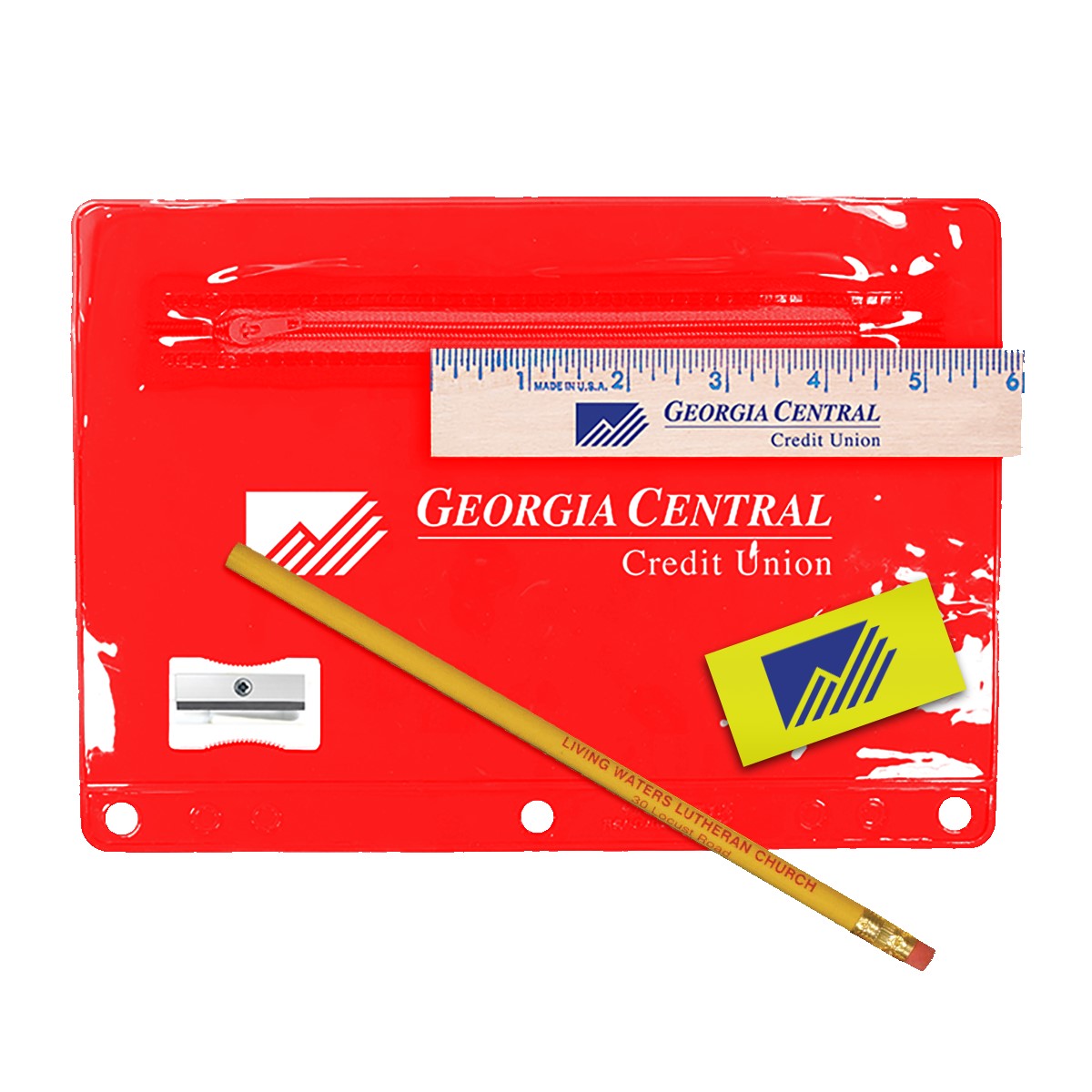 Picture of Premium Transparent School Kit with 1 Pencil