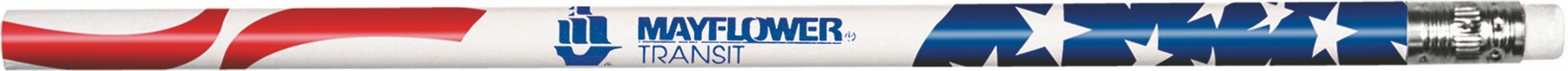 Picture of Patriotic Foil Pencil (Spot Color)
